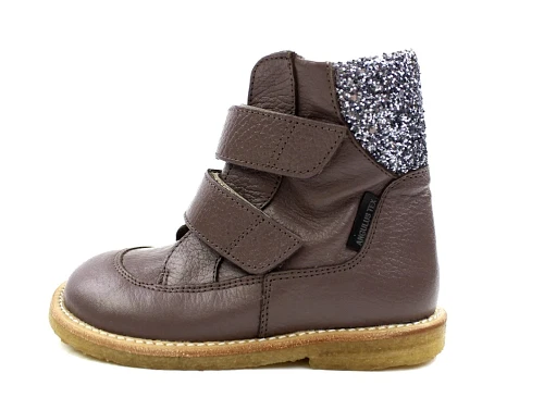 Angulus dusty lavender glitter vinterstøvle med TEX